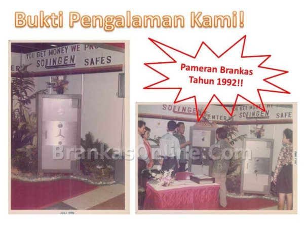 Bukti Pengalaman Solingen Brankas