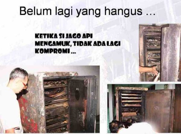 Habis Kena Kobaran Api