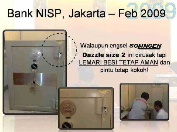 Tetap Melindungi meski engsel dirusak