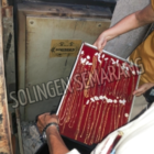 brankas hangus terbakar