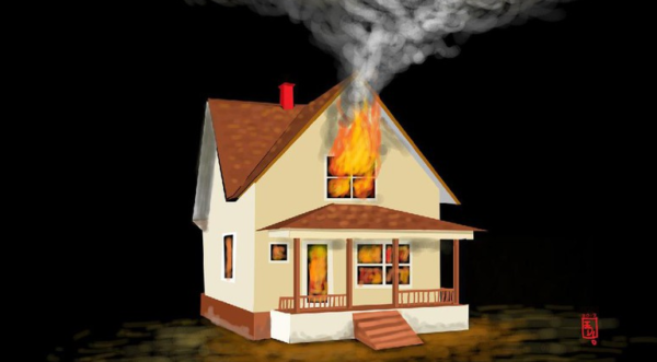 Gedung Nusantara 2 DPR Terbakar, Asap Mengepul di Lantai 3