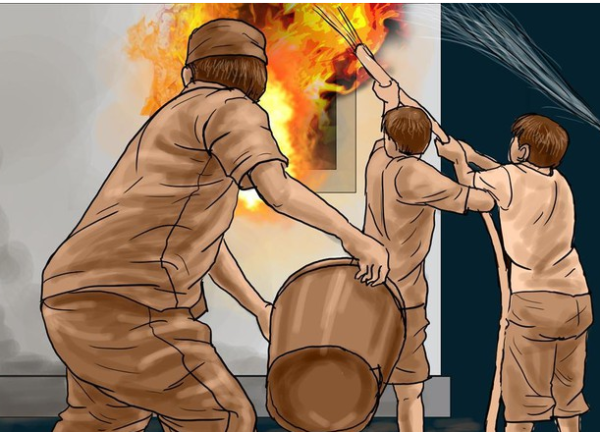 Kios Minyak di Pekanbaru Terbakar, 1 Orang Tewas